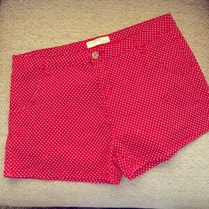 Cotton On Red and white polka dot shorts
